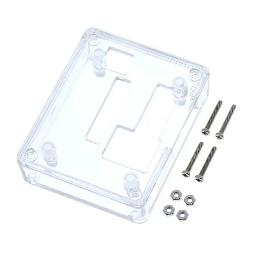 Caja Plastica Transparente para Termostato W1209, Ferretrónica