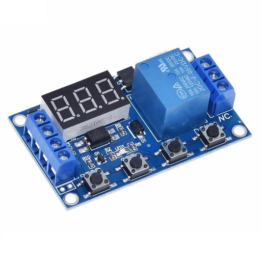 Modulo Relevador Programable Modulo Temporizador Programable Ajustable con Relay de 0.1 Segundos a ...