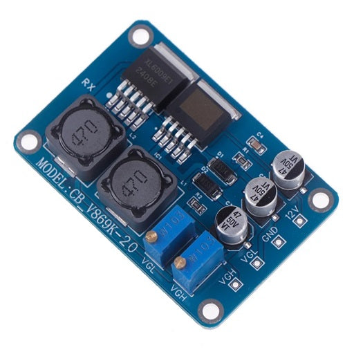 Modulo VGH - VGL Elevador de Voltaje Positivo XL6009 y Reductor de Voltaje Negativo DC, Ferretrónica