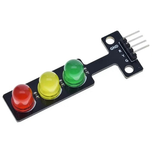 Modulo de Luces Led Tipo Semaforo Compatible con Arduino, Ferretrónica