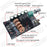 Amplificador TPA3116 Estereo 2 x 100W con Bluetooth 5.0 y AUX de alta fidelidad HIFI ZK 1002 con filtro 2x100W TPA3116D2 ZK-1002 HIFI 100W, Ferretrónica