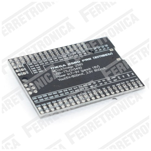 Arduino Mega 2560 PRO CH340G ATMEGA2560 16AU Compatible Mega2560 PRO, Ferretrónica