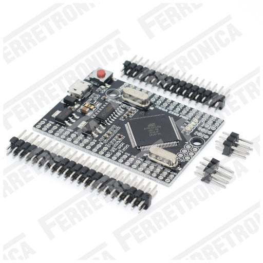Arduino Mega 2560 PRO CH340 ATMEGA2560-16AU Compatible Mega2560 PRO, Ferretrónica