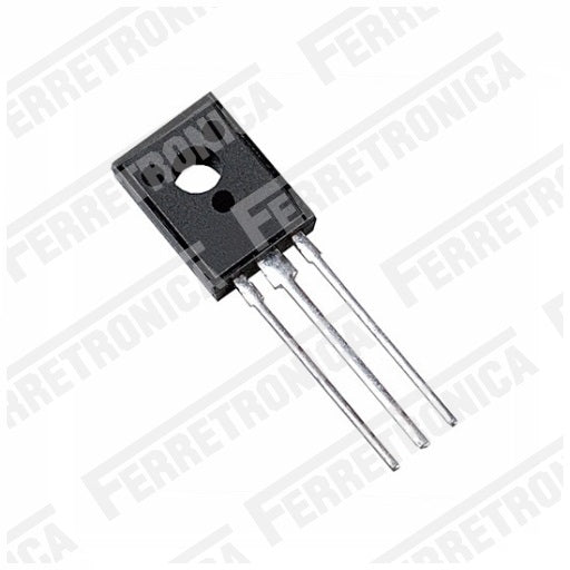 BD139 Transistor BJT NPN 80V - 1.5A TO-126, Ferretrónica