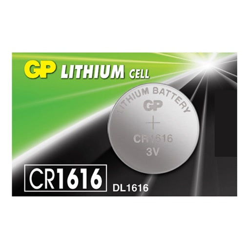 GP Baterias Botão De Lítio CR1616 3V 5 Unidades