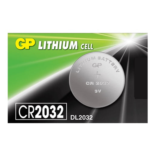 Bateria Alcalina GP CR2032 3V Pila de Litio, Ferretrónica