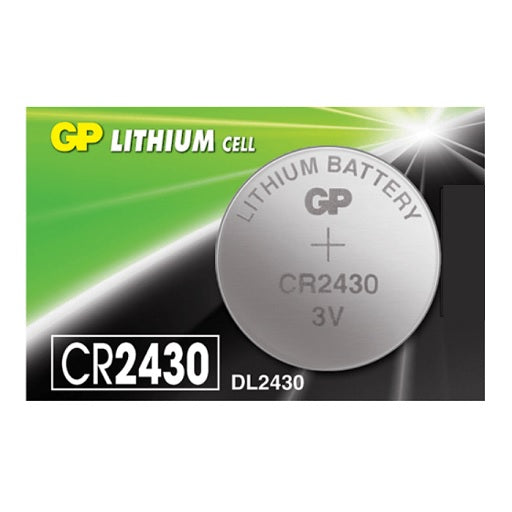 Bateria Alcalina GP CR2430 3V Pila de Litio, Ferretrónica