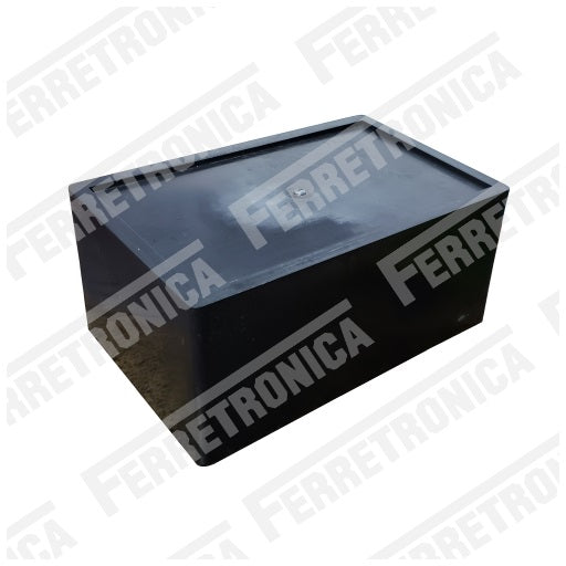 Caja Plástica Para Proyectos 10.4 x 16.5 x 6.4 cm REF 7, Ferretrónica