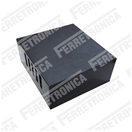 Caja Plástica Para Proyectos 9.8 x 10.8 x 4 cm REF 5, Ferretrónica