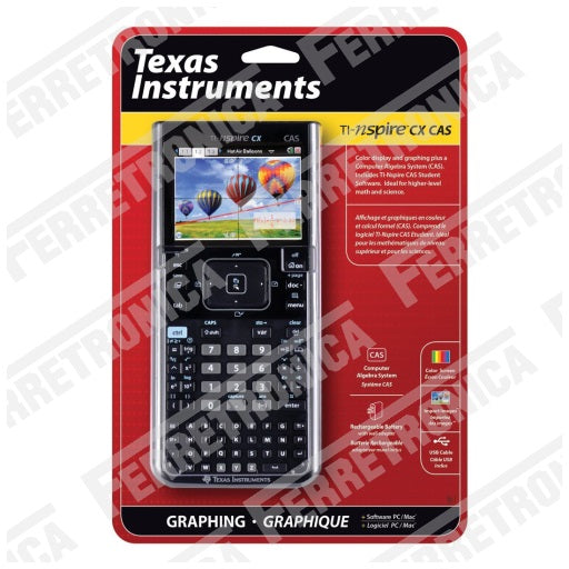 Calculadora Texas Instruments TI-nspire CX CAS a Color, Ferretrónica
