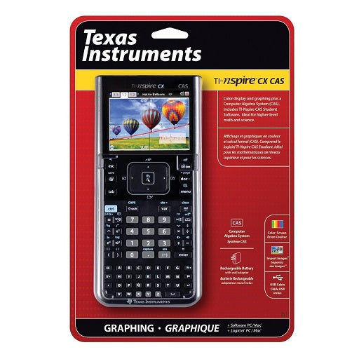 Calculadora Texas Instruments TI-nspire CX CAS a Color original, Ferretrónica