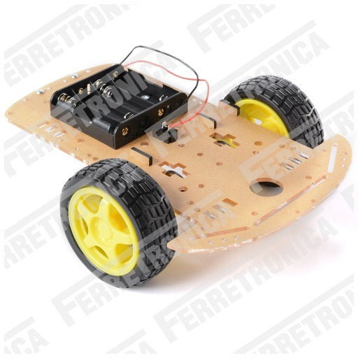 Carro Con Arduino Chasis 2WD KIT Carro Inteligente Smart Robot Arduino
