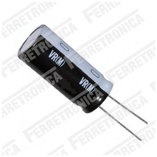 Condensador Electrolitico 4.7uF x 100V, Ferretrónica