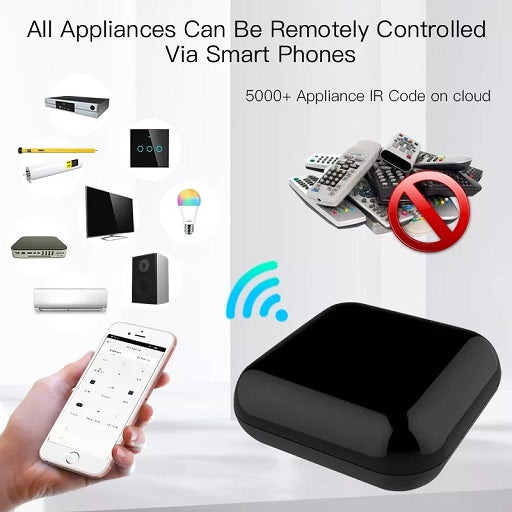 Control Remoto Universal Infrarrojo IR + RF por WiFi Compatible con Alexa y Google Home Aplicaciones Smart Life App - Tuya, Ferretrónica