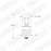 Dimensiones Bombillo de Linterna 12V Tubular - Rosca E10 para proyectos y circuitos basicos educativos, compatible con porta lampara, roceta, portalampara con rosca E10, Ferretrónica
