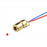 Diodo Laser en Punto 6mm - 5V - 5mW - 650nm Color Rojo, Ferretronica