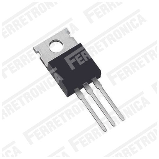 IRF510 MOSFET Canal N 100V - 5.6A TO-220, ferretrónica