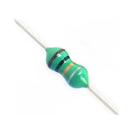 Inductancia Bobina Axial Tipo Resistencia 5.6uH - 0.25W, Ferretronica