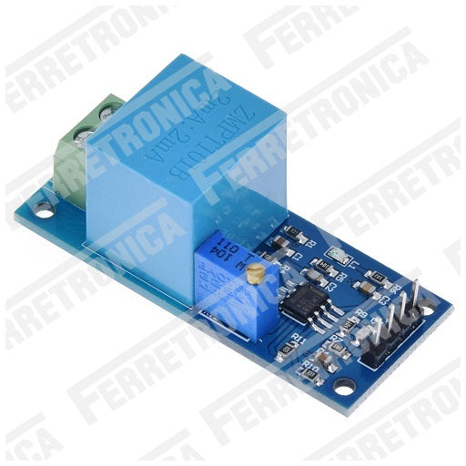 Modulo Sensor de Voltaje Alterno AC ZMPT101B Monofasico Corriente Alterna para Arduino, Ferretrónica