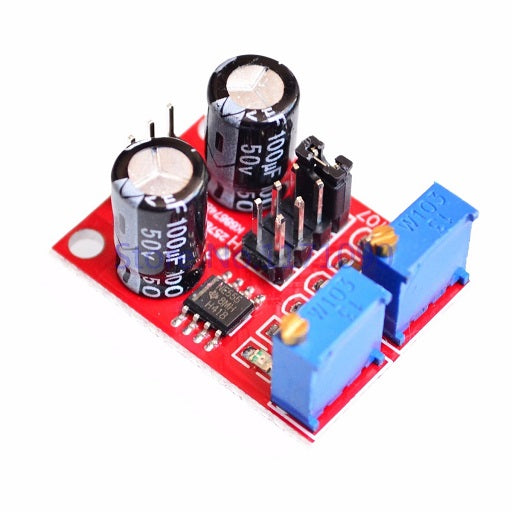 Modulo generador de señales cuadradas NE555 frecuencia y ciclo util, ferretronica