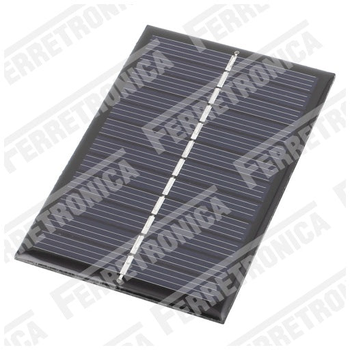 Panel Solar 12V - 100mA, energia alternativa, ferretrónica