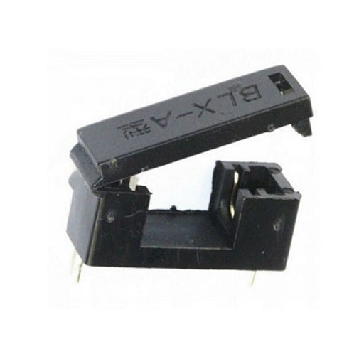 Portafusible Corto para Impreso PCB Fusible 5mm x 20mm Porta Fusible para Protoboard, Ferretrónica