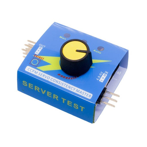 Tester para Servomotor Generador de señales pwm, probador tester de servomotores titan s812, ESC de 3 canales, ferretronica