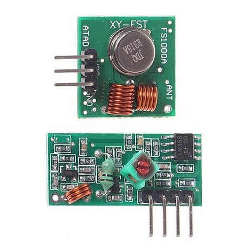 kit modulos de comunicacion inalambrica RF 315 Mhz Transmisor y receptor, ferretronica